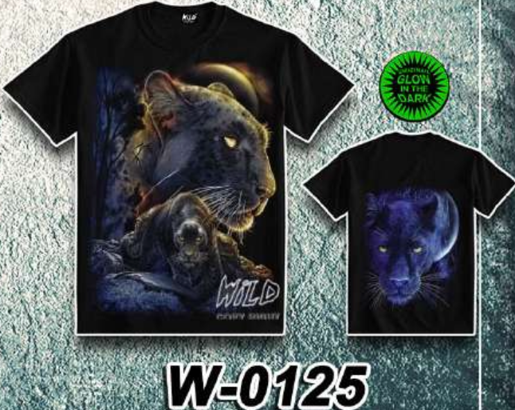 WILD - Glow in the Dark T-Shirt Puma Tier W-0125