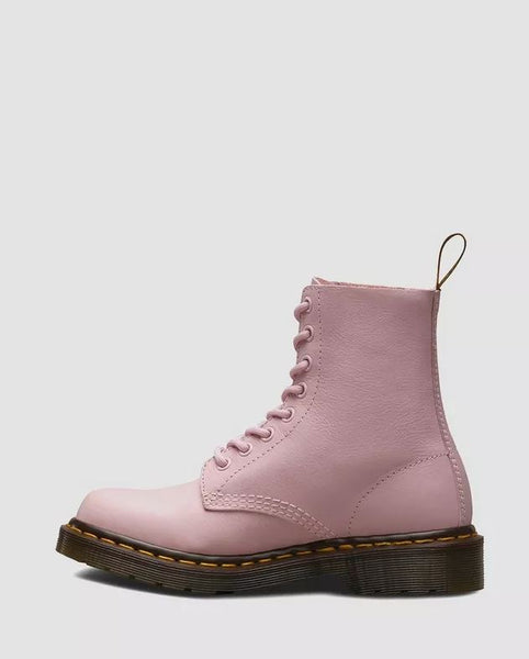 Dr. Martens 8-Loch Stiefel 1460 PASCAL VIRGINIA LEDER STIEFEL Echtleder Bubblegum Pink 20102683