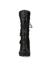 Lade das Bild in den Galerie-Viewer, New Rock BOOT BLACK NEW M-9373-S13 Echtleder Stiefel Boots Schwarz
