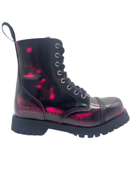 Darksteyn Boots Shoes 8 Eye Ranger Premium Boots Pink Pink