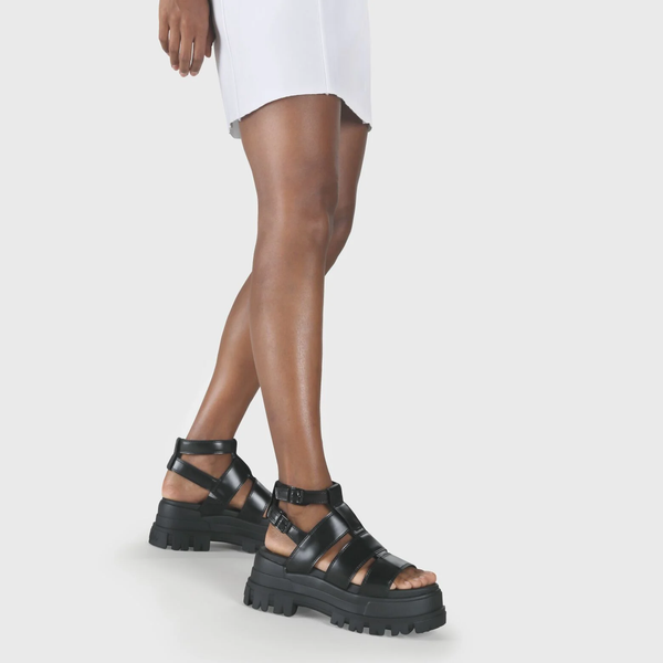 Buffalo Aspha GLD Plateau-Sandale VEGAN