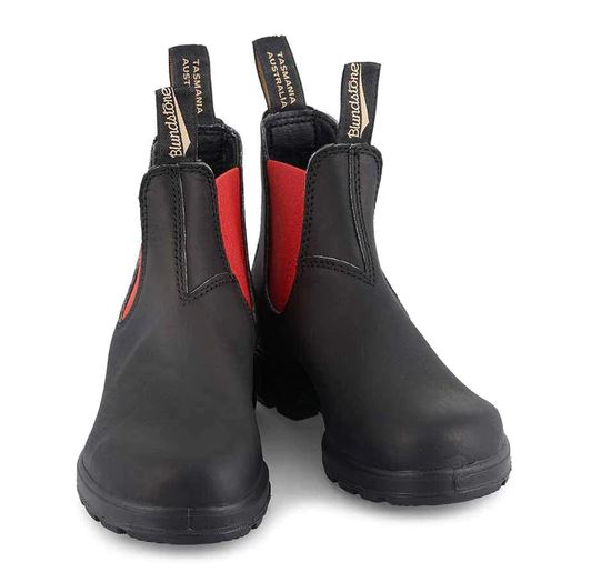 Blundstone Classic Schuhe 508 Black Red Chelsea Boots Unisex Stiefel