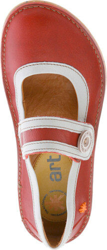 The Art Company shoes ballerina in red-white NEW 2012