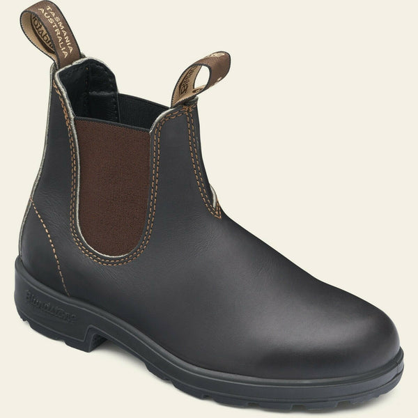 Blundstone Classic Schuhe 500 Stout Brown Chelsea Boots Unisex Braun Stiefel NEU