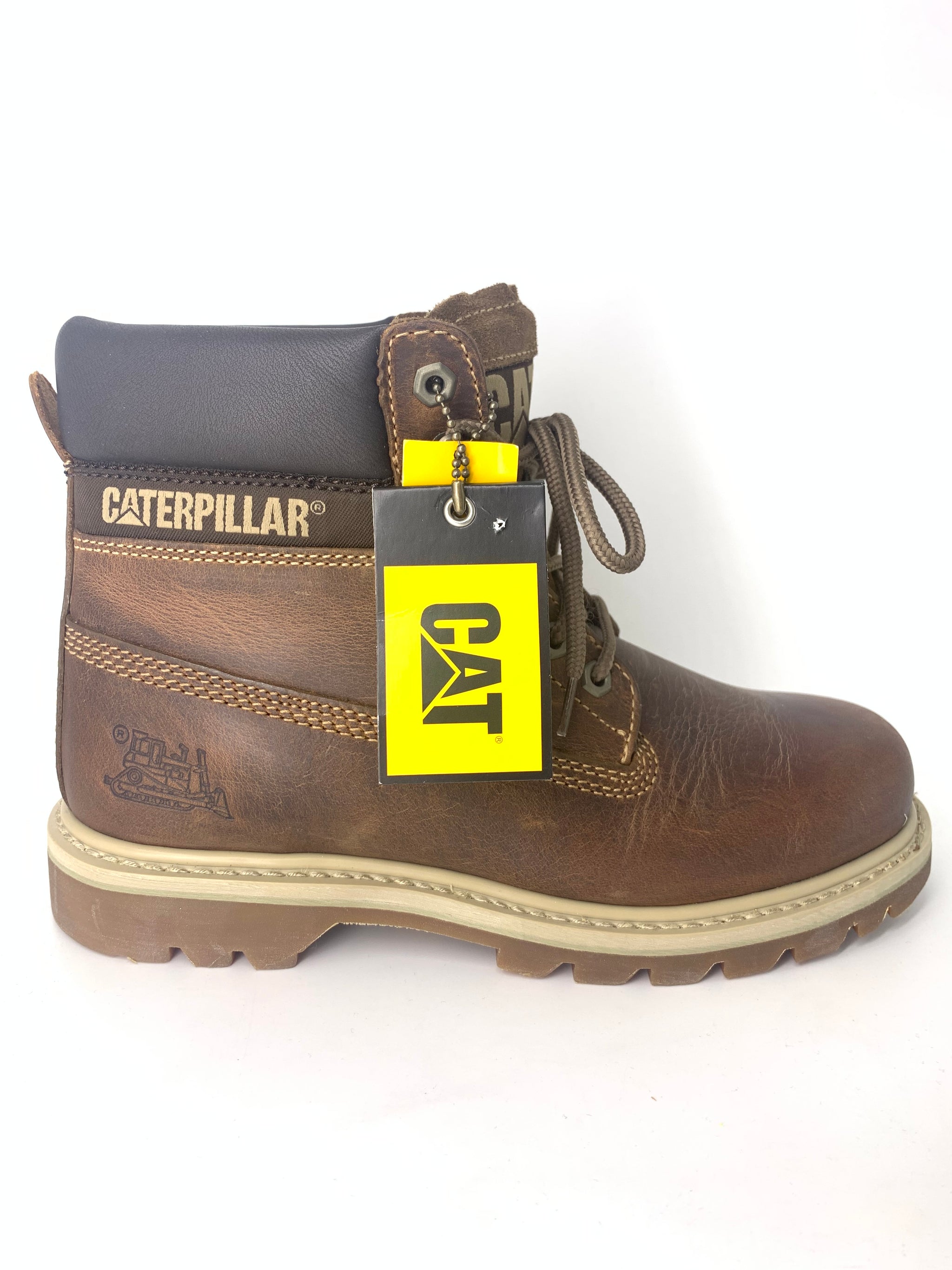 CAT Caterpillar Boots Colorado Brown Leather ModeRockCenter